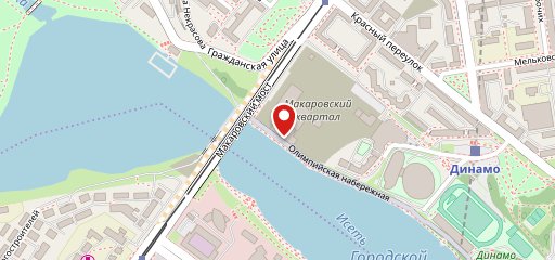 Большой Грузинский на карте
