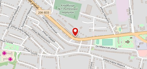 Большой на карте