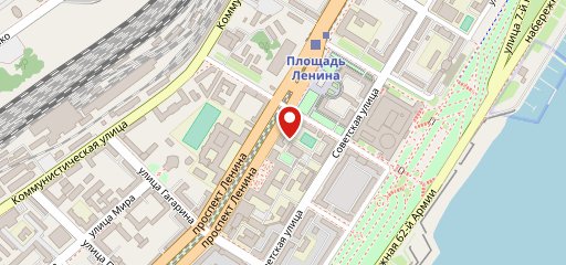 Бон Аппетит столовая на карте