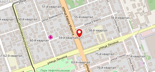 Бонжур на карте