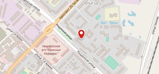 Бонжур на карте