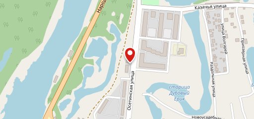 Сытый бобёр на карте
