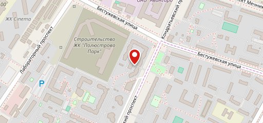 Бонжур на карте