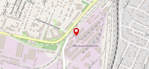 Борисовский комбинат хлебопродуктов, столовая на карте