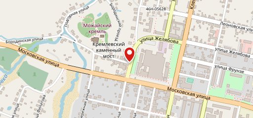Бородино на карте