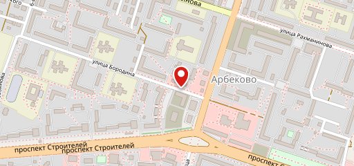 Бородино на карте