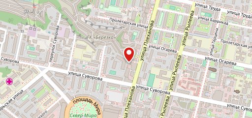 Борщёв и Ложкин на карте