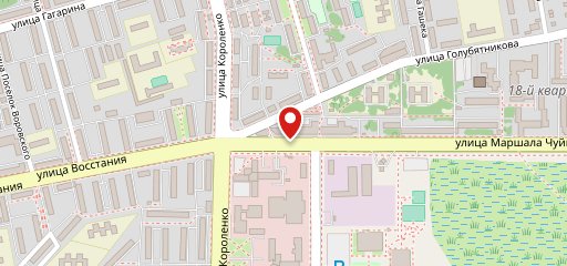Борщовая на карте