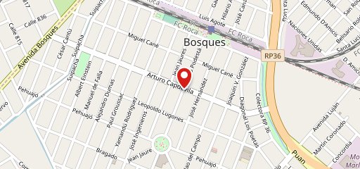 Restaurante Bosques на карте