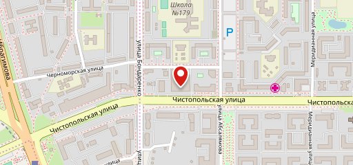 Бостон на карте
