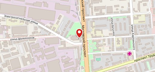 Бостон на карте
