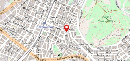 " η αυλη " на карте