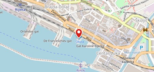 Botel Marina Rijeka на карте