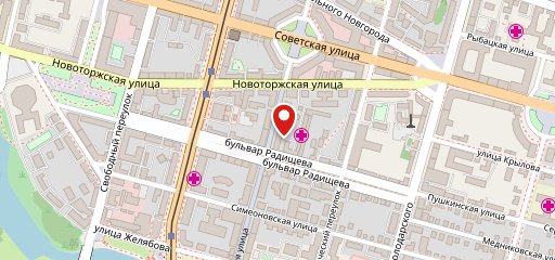 Бутик Кафе Жолтый на карте
