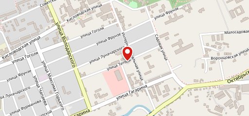 Буланджер на карте