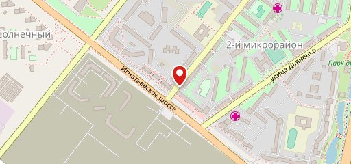 Синица на карте