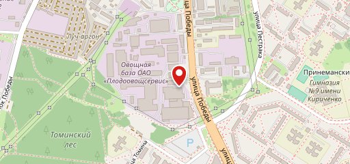 Метро на карте