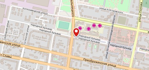 Бодрая Корова на карте