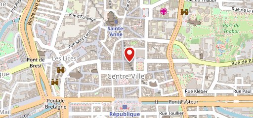 Boutique Nespresso Rennes на карте