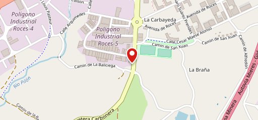bp Gijon - Carbonera на карте