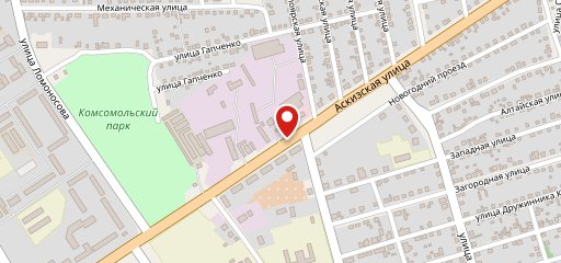 Братский на карте