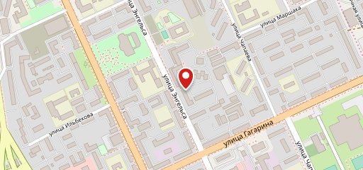 Проспект, кафе на карте