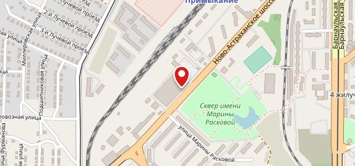 Хлебный дворик на карте