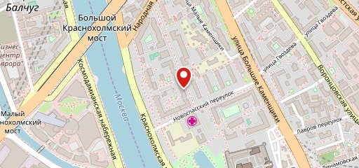 Хлеб на набережной на карте
