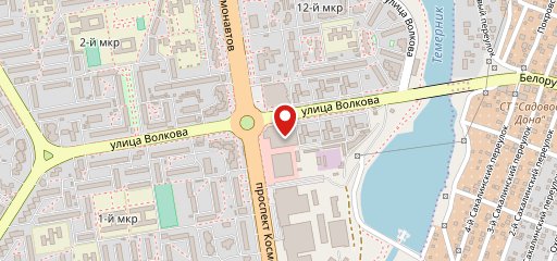 Хлебный привозъ на карте