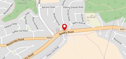 Brecks Snooker Rotherham на карте