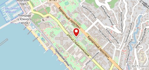 Бриз Столовая на карте