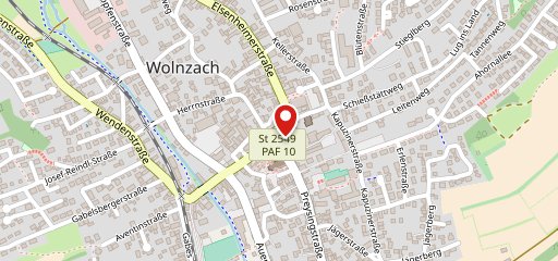 Bäckerei Breitner in Wolnzach на карте
