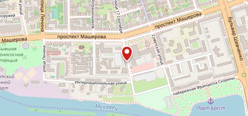 Brest burger на карте