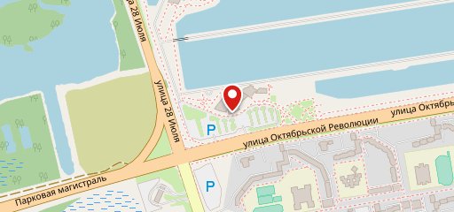 Брестский гребной канал на карте