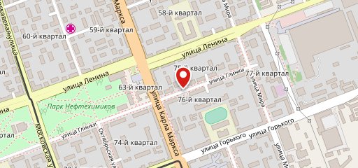Брецель на карте
