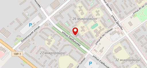 Брецель на карте