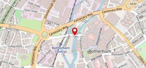 Bridge Inn Rotherham на карте