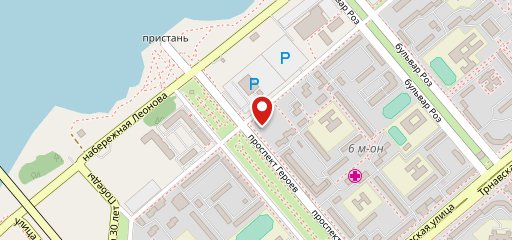Бриг на карте
