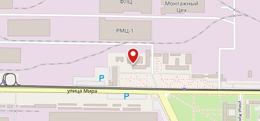 Бригантина на карте