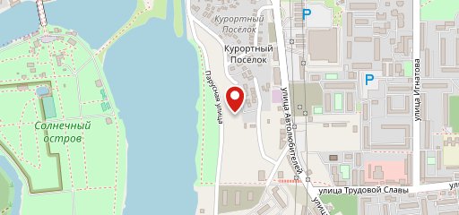 Бригантина на карте