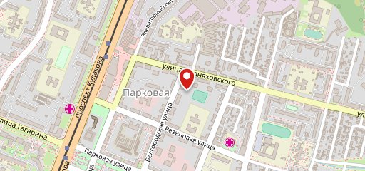Бригантина на карте