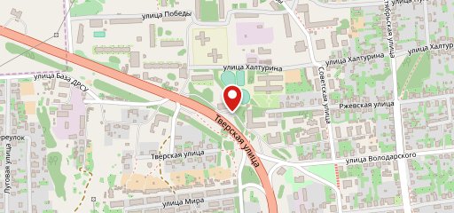 Бригантина на карте