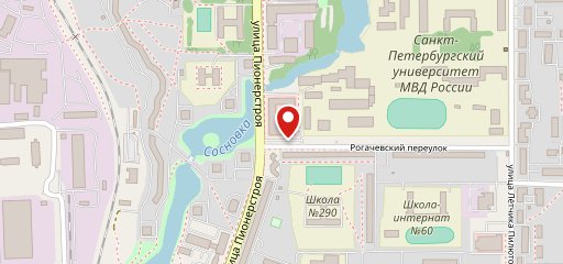 Булочная на карте