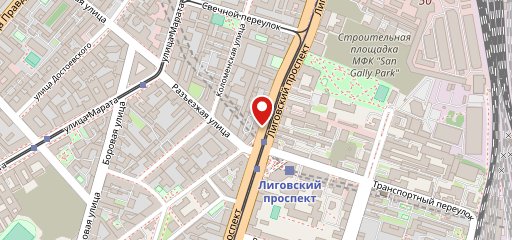 Brixton Кулинария на карте