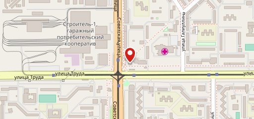 Бродвей на карте