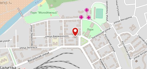 Бродвей на карте