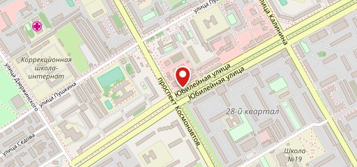 Бродвей на карте