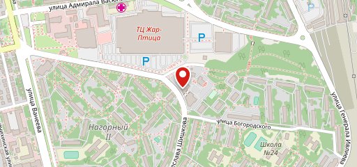 Бродвей на карте