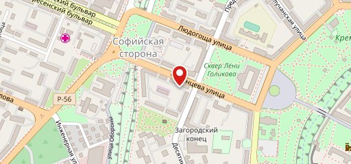 Бруклин на карте