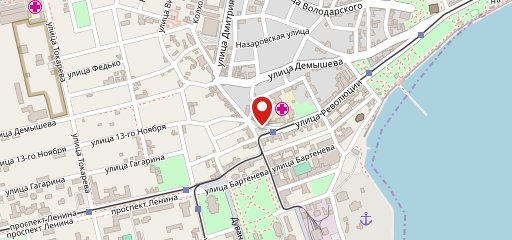 Бруни на карте